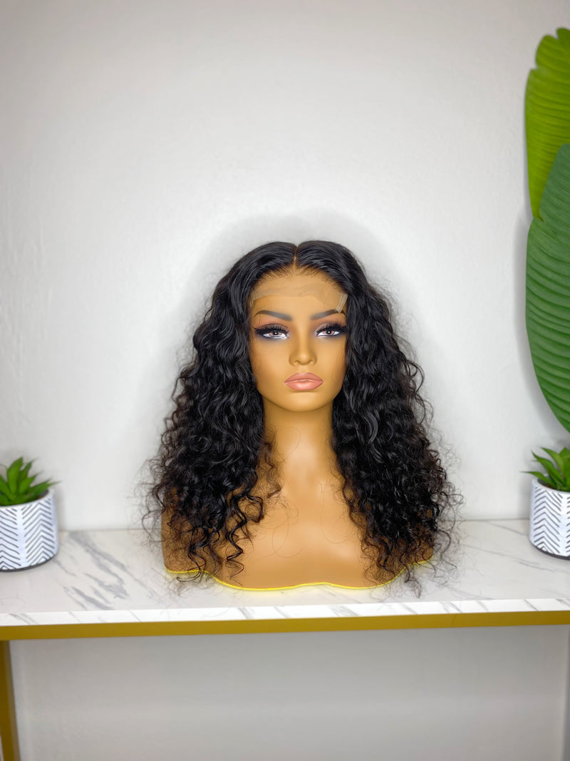 ROSE - Raw Indian Curly Custom Made 5x5 HD Lace Closure wig