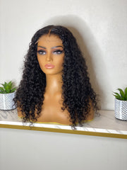 VANNA - Raw Burmese Curly Custom Made 5x5 HD Lace Closure wig